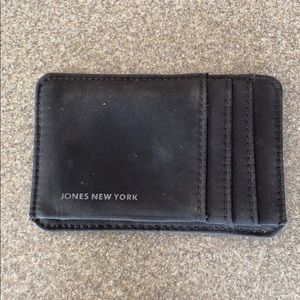 ID and credit card holder.  Jones New York